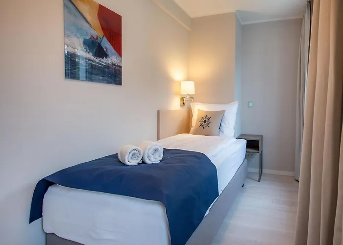 Apartment Duenenresidenz Prora - Mit Meerblick, 2 Schlafzimmern Und Balkon Np-311 *